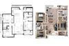 3 Bedroom D Floor Plan - Zera